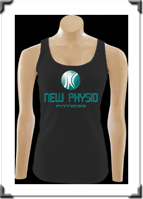 Camiseta Regata Nadadora New Physio feminina preta